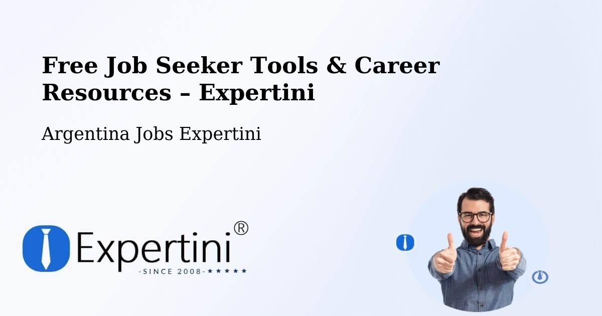 Free Job Seeker Tools & Career Resources – Rufino - Rufino, Argentina Jobs Expertini