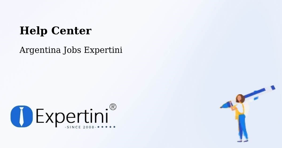 Help Center – Rufino - Argentina Jobs Expertini