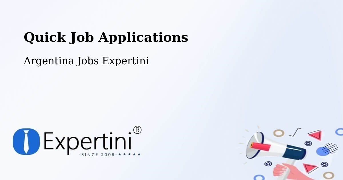 Quick Apply Feature – Rufino - Argentina Jobs Expertini